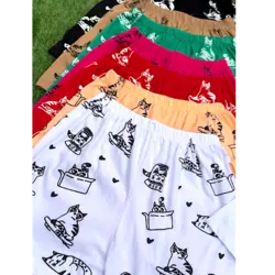 ست کراپ شلوارک پیشی