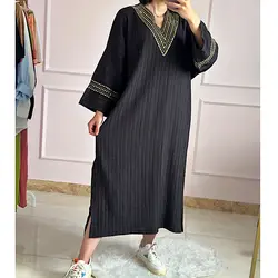 پیراهن مانتویی بغل چاکدار