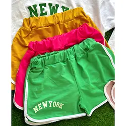 ست کراپ شلوارک NEW YORK