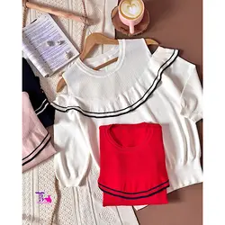 بافت سرشونه باز چیندار