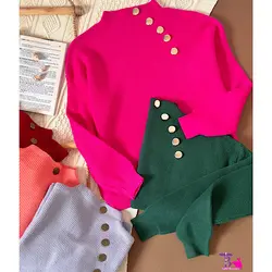 بافت یقه دکمه