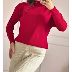 بافت یقه دکمه