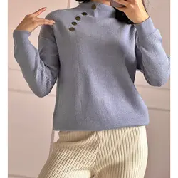 بافت یقه دکمه