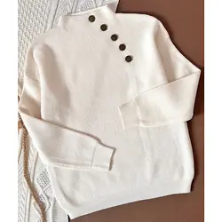 بافت یقه دکمه