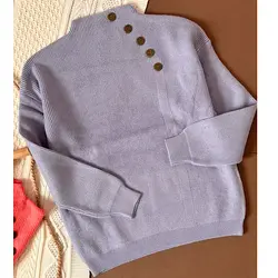 بافت یقه دکمه