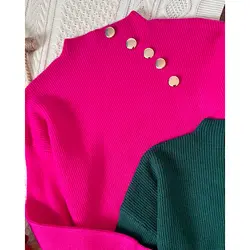 بافت یقه دکمه