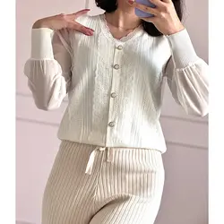 بافت دکمه مرواریدی