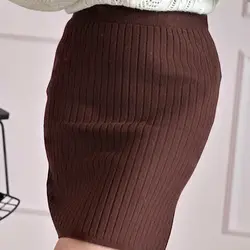 دامن بافت کوتاه