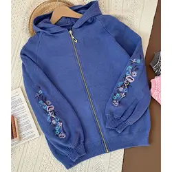 سوییشرت بافت گلدوزی