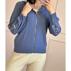 سوییشرت بافت گلدوزی (شارژ)