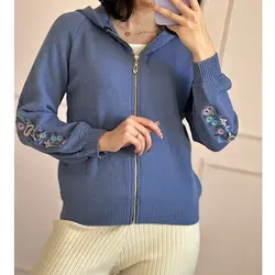 سوییشرت بافت گلدوزی (شارژ)