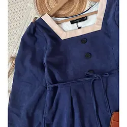 پیراهن بلند مخمل داخل کرک