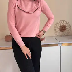 بافت یقه چیندار