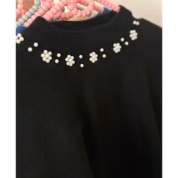 پیراهن بافت دوتیکه مرواریدی