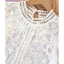 شومیز دانتل سفید