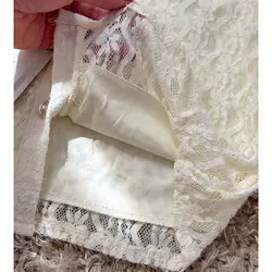 شومیز دانتل یقه دار