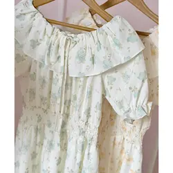 پیراهن گلگلی چیندار