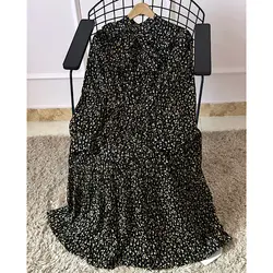 پیراهن گلگلی پلیسه