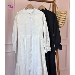 پیراهن خامه دوزی ماکسی وارداتی