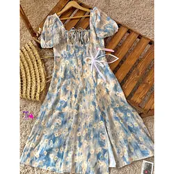 پیراهن آبرنگی پینترستی