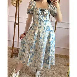 پیراهن آبرنگی پینترستی