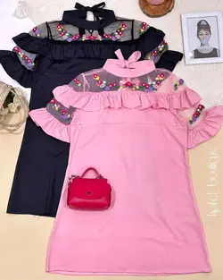پیراهن گلدوزی چیندار