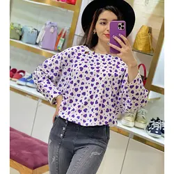 شومیز پاپیونی قلبی