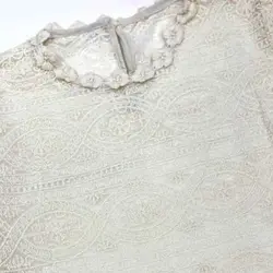 شومیز یقه گلدار