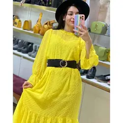 پیراهن اشکی چیندار
