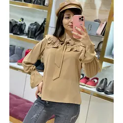 شومیز چیندار خورشیدی