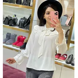 شومیز چیندار خورشیدی