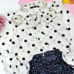 شومیز چیندار طرحدار