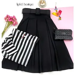 دامن پیله دار کمربندی