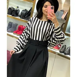 دامن پیله دار کمربندی