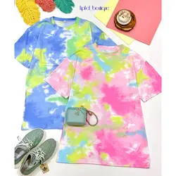 تیشرت لانگ آبرنگی