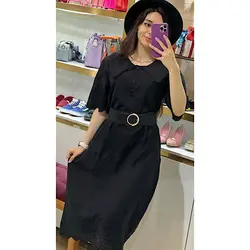 پیراهن بلند خامه دوزی (شارژ)