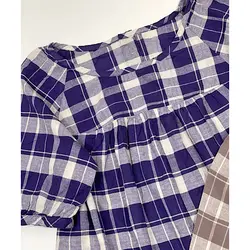 پیراهن کوتاه چهارخونه