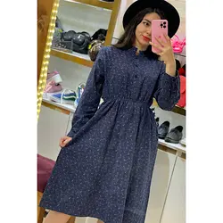 پیراهن مانتویی کنفی