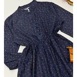 پیراهن مانتویی کنفی