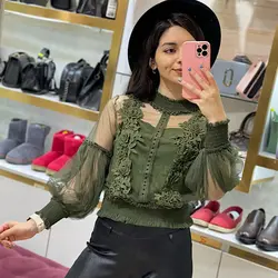 شومیز توری عروسکی (شارژ)