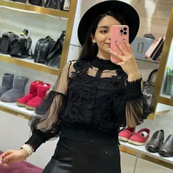 شومیز توری عروسکی (شارژ)