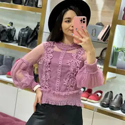 شومیز توری عروسکی (شارژ)