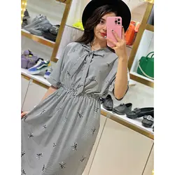 پیراهن کراواتی سنجاقک (شارژ)