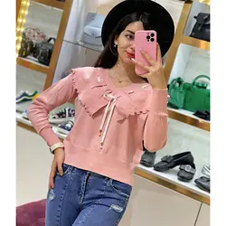 بافت یقه چیندار