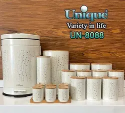سرویس بانکه آشپزخانه یونیک ۱۹ پارچه طرح ستاره جنگلی UN-8088