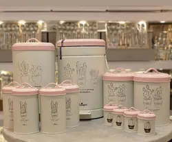 سرویس بانکه آشپزخانه یونیک طرح کاکتوس