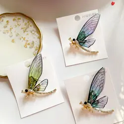 سنجاق سینه فرشته و سنجاقک