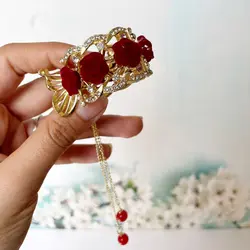 گیره سامورایی گل رز دم وال