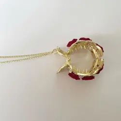 گیره سامورایی گل رز دم وال