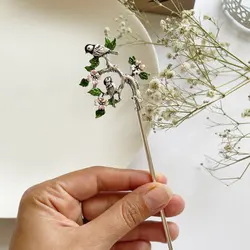 کانزاشی پرنده و گل